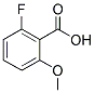 2-氟-6-甲氧基苯甲酸 137654-21-8